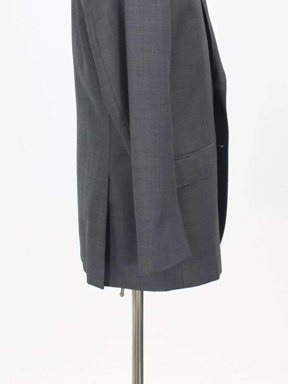 Bonobos 44R 37x30 Gray Full Suit 2-Button Solid R961